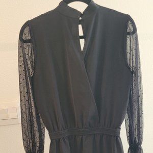 Lacy Long Sleeve Romper by Parker